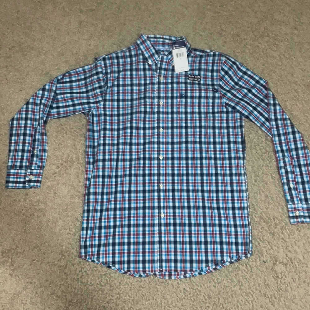 Plaid button up
